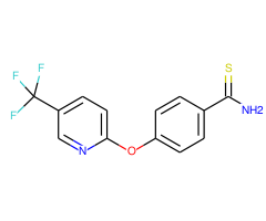 4-[5-(Trifluoromethyl)pyrid-2-yloxy]thiobenzamide