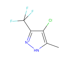 4-Chloro-3-trifluoromethyl-5-(methyl)pyrazole