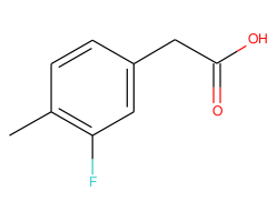 3-Fluoro-4-methylphenylacetic acid