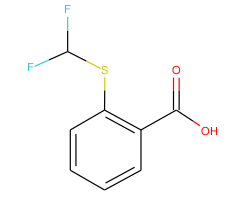 2-(Difluoromethylthio)benzoic acid