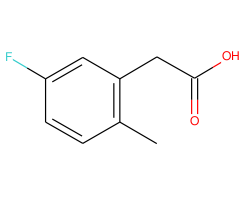5-Fluoro-2-methylphenylacetic acid