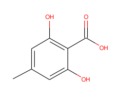 2,6-Dihydroxy-4-methylbenzoic acid monohydrate