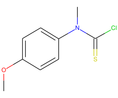 N-(4-Methoxyphenyl)-N-methylthiocarbamoyl chloride