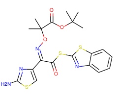 2-Mercaptobenzothiazolyl-(Z)-(2-aminothiazol-4-yl)-2-(tertbutoxycarbonyl) isopropoxyiminoacetate