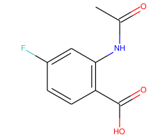 2-Acetamido-4-fluorobenzoic acid