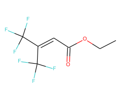 Ethyl 4,4,4-trifluoro-3-(trifluoromethyl)crotonate