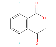 2-Acetyl-3,6-difluorobenzoic acid