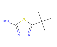 2-Amino-5-tert-butyl-1,3,4-thiadiazole