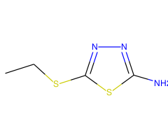 2-Amino-5-(ethylthio)-1,3,4-thiadiazole