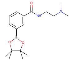 N-(2-Dimethylaminoethyl)-3-(4,4,5,5-tetramethyl)1,3,2-dioxaborolan-2-yl)benzamide