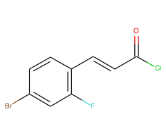 (E)-3-(4-Bromo-2-fluorophenyl)acryloyl chloride
