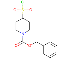 Benzyl 4-(chlorosulfonyl)piperidine-1-carboxylate