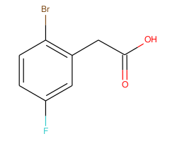 2-Bromo-5-fluorophenylacetic acid