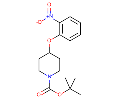 tert-Butyl 4-(2-nitrophenoxy)piperidine-1-carboxylate