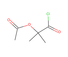 1-Chloro-2-methyl-1-oxopropan-2-yl acetate