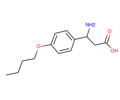 3-amino-3-(4-butoxyphenyl)propanoic acid