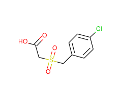 [(4-chlorobenzyl)sulfonyl]acetic acid