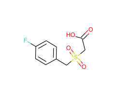 [(4-fluorobenzyl)sulfonyl]acetic acid