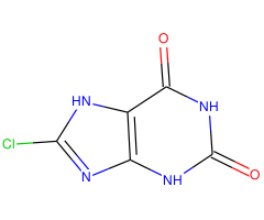 8-Chloro-3,9-dihydro-1H-purine-2,6-dione