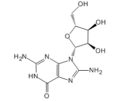 2,8-diamino-9-[3,4-dihydroxy-5-(hydroxymethyl)tetrahydrofuran-2-yl]-1,9-dihydro-6H-purin-6-one