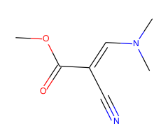 methyl (2E)-2-cyano-3-(dimethylamino)acrylate