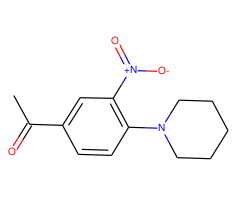 1-(3-nitro-4-piperidin-1-ylphenyl)ethanone