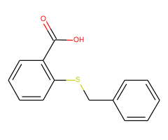 2-(benzylthio)benzoic acid