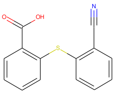 2-[(2-cyanophenyl)thio]benzoic acid