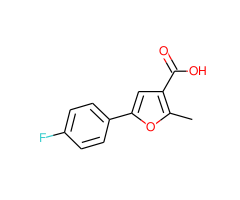 5-(4-Fluoro-phenyl)-2-methyl-furan-3-carboxylic acid