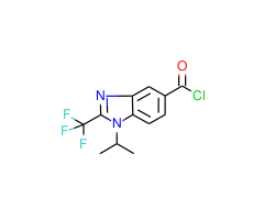 1-Isopropyl-2-trifluoromethyl-1H-benzoimidazole-5-carbonyl chloride