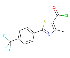 4-Methyl-2-(4-trifluoromethyl-phenyl)-thiazole-5-carbonyl chloride