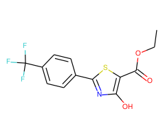 4-Hydroxy-2-(4-trifluoromethyl-phenyl)-thiazole-5-carboxylic acidethylester