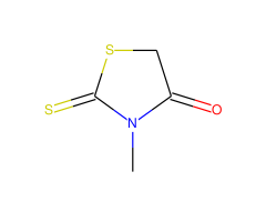 3-Methyl-2-thioxo-thiazolidin-4-one