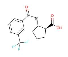 trans-2-[2-Oxo-2-(3-trifluoromethylphenyl)ethyl]cyclopentane-1-carboxylic acid