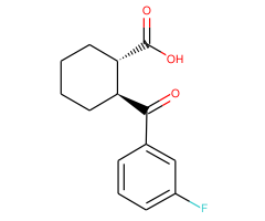 trans-2-(3-fluorobenzoyl)cyclohexane-1-carboxylic acid