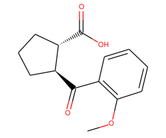 trans-2-(2-methoxybenzoyl)cyclopentane-1-carboxylic acid