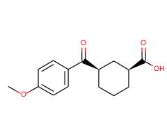 cis-3-(4-methoxybenzoyl)cyclohexane-1-carboxylic acid