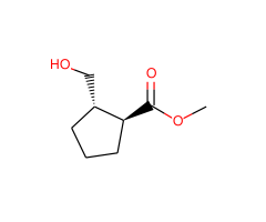 Methyl trans-2-hydroxymethylcyclopentane-1-carboxylate