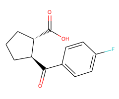 trans-2-(4-Fluorobenzoyl)cyclopentane-1-carboxylic acid