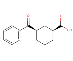 cis-3-Benzoylcyclohexane-1-carboxylic acid