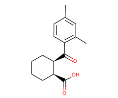 cis-2-(2,4-dimethylbenzoyl)cyclohexane-1-carboxylic acid