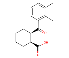 cis-2-(2,3-dimethylbenzoyl)cyclohexane-1-carboxylic acid