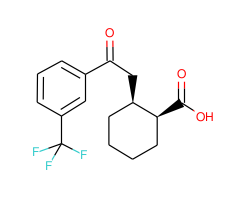 cis-2-[2-Oxo-2-(3-trifluoromethylphenyl)ethyl]cyclohexane-1-carboxylic acid
