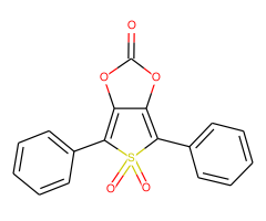 4,6-Diphenylthieno[2,4-d]-1,3-dioxol-2-one-5,5-dioxide