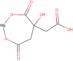Magnesium citrate dibasic, anhydrous