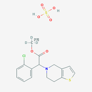 rac Clopidogrel-13C,d3 Hydrogen Sulfate图片