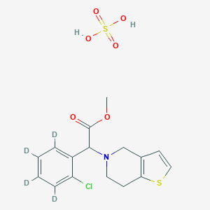 rac Clopidogrel-d4 Hydrogen Sulfate图片