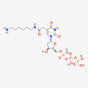 5-[2-[(6-Aminohexyl)amino]-2-oxoethyl]-2'-deoxyuridine 5'-(Tetrahydrogen Triphosphate)图片