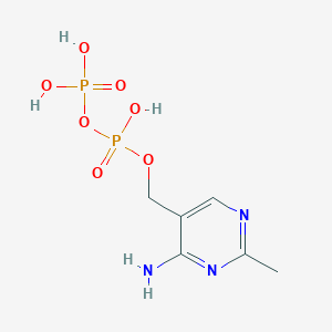 (4-Amino-2-methylpyrimidin-5-yl)methyl Trihydrogen Diphosphate图片
