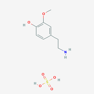 1-(Hydrogen sulfate)-4-(2-aminoethyl)-2-methoxy-phenol图片